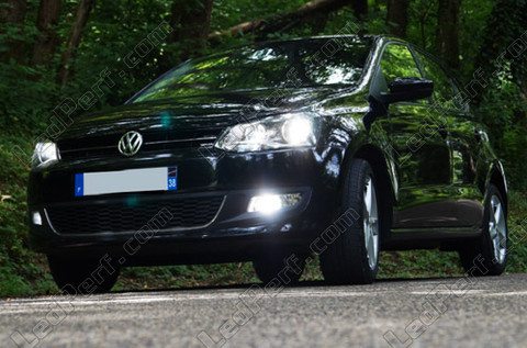 LED światła do jazdy dziennej - dzienne Volkswagen Polo 6R 6C1