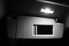 LED lusterek w osłonach przeciwsłonecznych Volkswagen Sharan 7N 2010
