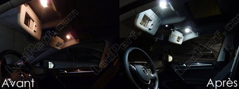 LED lusterka w osłonach przeciwsłonecznych Volkswagen Sportsvan