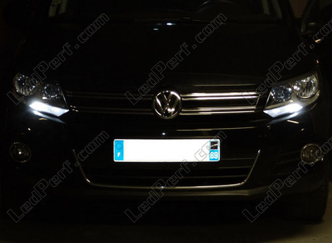LED światła postojowe xenon biały Volkswagen Tiguan Facelift