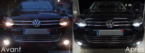 LED światła przeciwmgielne Volkswagen Touareg 7P