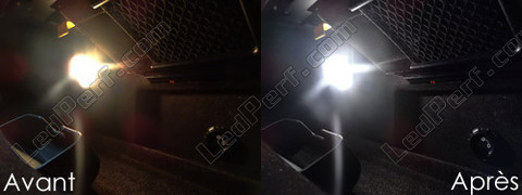 LED schowek na rękawiczki Volkswagen Touareg 7P
