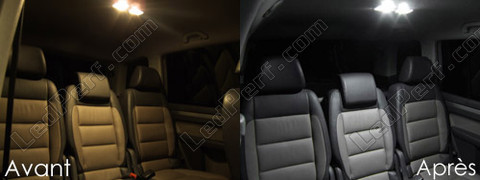 LED tylne światło sufitowe Volkswagen Touran V2
