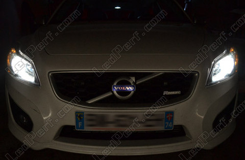 żarówka Xenon efekt Światła mijania Volvo C30 LED