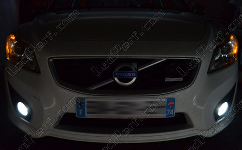 żarówka Xenon efekt światła przeciwmgielne Volvo C30 LED