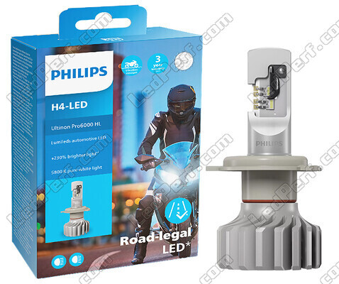 Opakowanie żarówek LED Philips dla BMW Motorrad HP2 Megamoto - Ultinon PRO6000 homologowane