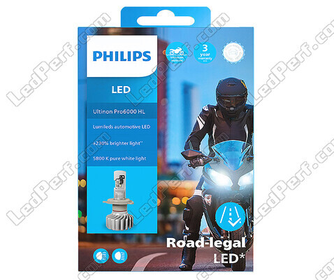 Żarówka LED Philips Homologowane dla motocykla BMW Motorrad HP2 Megamoto - Ultinon PRO6000