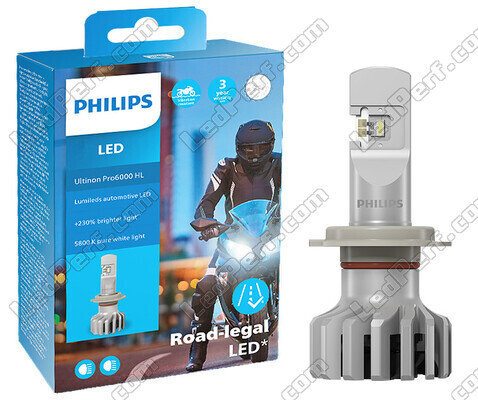 Opakowanie żarówek LED Philips dla Suzuki V-Strom 650 (2017 - 2023) - Ultinon PRO6000 homologowane