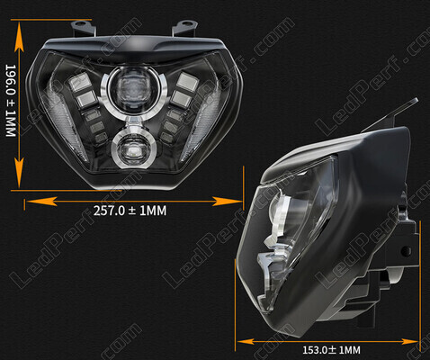 Reflektor LED do Yamaha MT-09 (2014 - 2016)