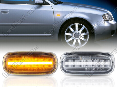 Dynamiczne boczne kierunkowskazy LED dla Audi A2