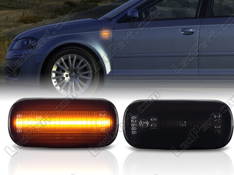 Dynamiczne boczne kierunkowskazy LED dla Audi A4 B7