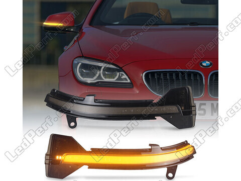 Dynamiczne kierunkowskazy LED do lusterka BMW serii 6 (F13)