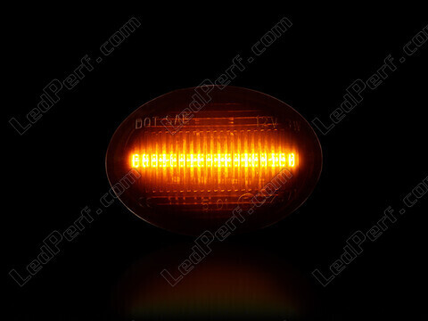 Maksymalne oświetlenie dynamicznych bocznych kierunkowskazów LED dla Fiat 500