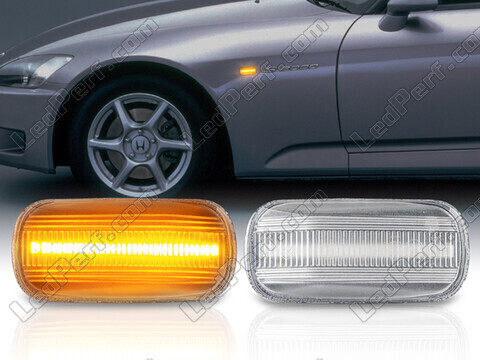 Dynamiczne boczne kierunkowskazy LED dla Honda Accord 7G