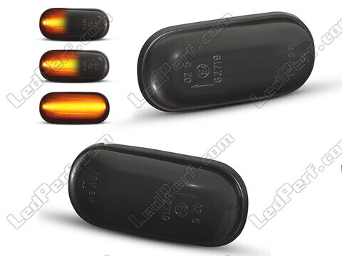 Dynamiczne boczne kierunkowskazy LED dla Honda Prelude 5G - Wersja czarna dymiona