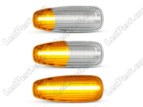 Oświetlenie sekwencyjnych przezroczystych bocznych kierunkowskazów LED dla Hyundai I30 MK1