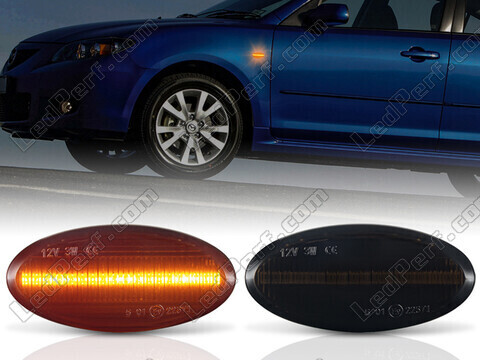 Dynamiczne boczne kierunkowskazy LED dla Mazda 3 phase 1