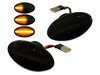Dynamiczne boczne kierunkowskazy LED dla Mini Cabriolet II (R52) - Wersja czarna dymiona