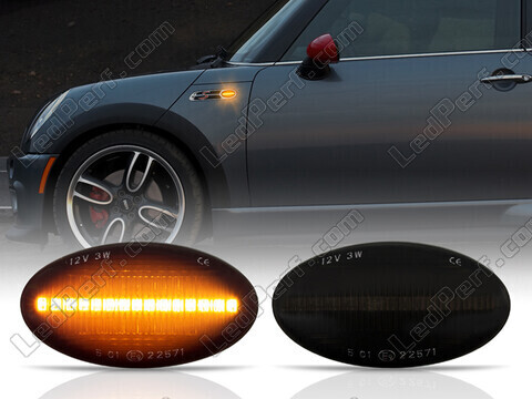 Dynamiczne boczne kierunkowskazy LED dla Mini Cabriolet II (R52)
