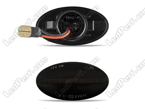 Złącze dynamicznych bocznych kierunkowskazów LED dla Mini Cabriolet II (R52) - Wersja czarna dymiona