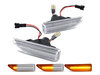 Sekwencyjne boczne kierunkowskazy LED dla Mini Countryman II (F60) - Wersja przezroczysta