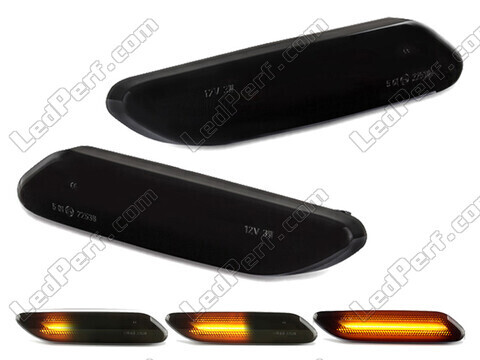 Dynamiczne boczne kierunkowskazy LED dla Mini Countryman (R60) - Wersja czarna dymiona