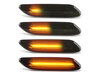 Oświetlenie dynamicznych czarnych bocznych kierunkowskazów LED dla Mini Paceman (R61)