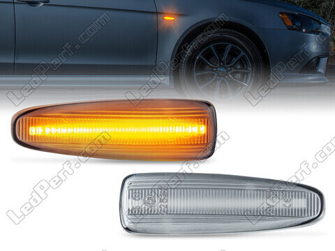 Dynamiczne boczne kierunkowskazy LED dla Mitsubishi Outlander