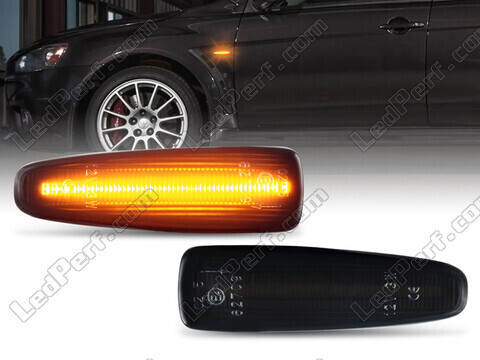 Dynamiczne boczne kierunkowskazy LED dla Mitsubishi Pajero IV