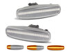 Sekwencyjne boczne kierunkowskazy LED dla Nissan Murano II - Wersja przezroczysta