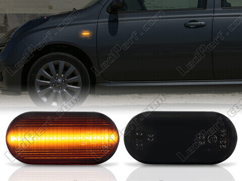 Dynamiczne boczne kierunkowskazy LED v1 dla Nissan Note (2005 - 2008)