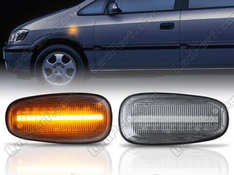 Dynamiczne boczne kierunkowskazy LED dla Opel Astra G
