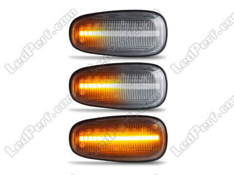 Oświetlenie sekwencyjnych przezroczystych bocznych kierunkowskazów LED dla Opel Astra G