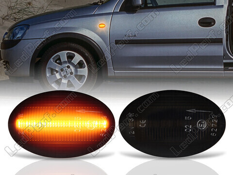 Dynamiczne boczne kierunkowskazy LED dla Opel Combo B