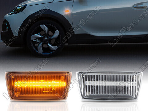 Dynamiczne boczne kierunkowskazy LED dla Opel Corsa E