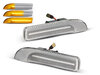 Sekwencyjne boczne kierunkowskazy LED dla Porsche Panamera - Wersja przezroczysta