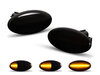 Dynamiczne boczne kierunkowskazy LED dla Subaru Impreza GD/GG - Wersja czarna dymiona