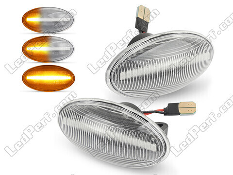 Sekwencyjne boczne kierunkowskazy LED dla Suzuki Jimny - Wersja przezroczysta