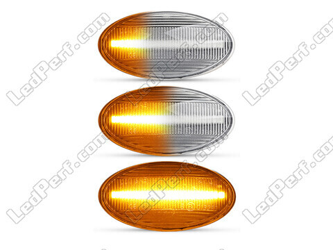 Oświetlenie sekwencyjnych przezroczystych bocznych kierunkowskazów LED dla Suzuki SX4