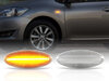 Dynamiczne boczne kierunkowskazy LED dla Toyota Aygo
