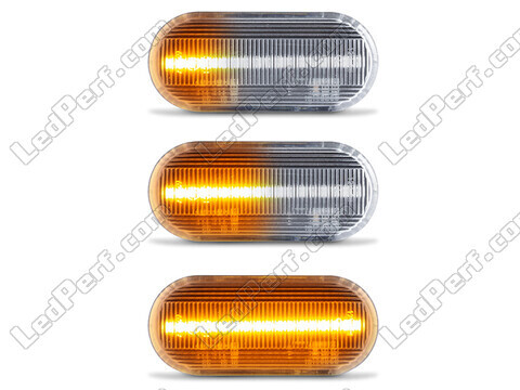 Oświetlenie sekwencyjnych przezroczystych bocznych kierunkowskazów LED dla Volkswagen Bora