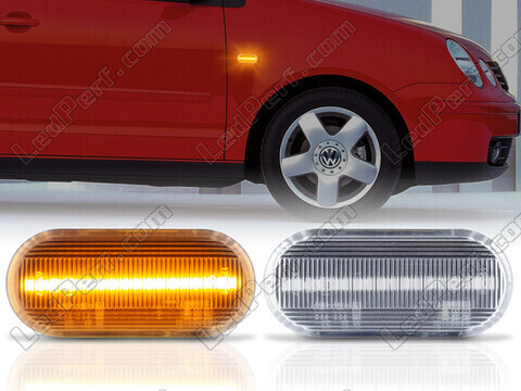 Dynamiczne boczne kierunkowskazy LED dla Volkswagen Golf 4