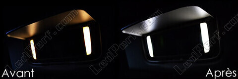 LED lusterka w osłonach przeciwsłonecznych Volvo S40 II