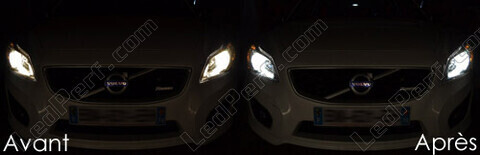 LED Światła mijania Volvo S40 II