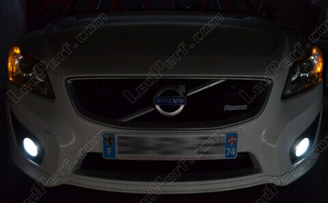 LED światła przeciwmgielne Volvo S40 II
