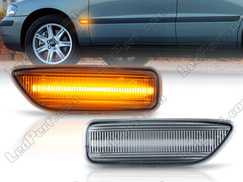 Dynamiczne boczne kierunkowskazy LED dla Volvo S60 D5