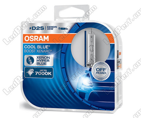 Żarówki Xenon D2S Osram Xenarc Cool Blue Boost 7000K oznaczenie: 66240CBB-HCB w opakowaniu po 2 sztuki