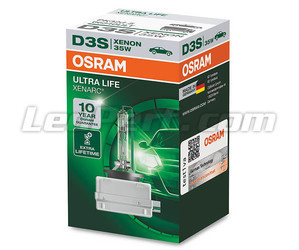 żarówka Xenon D3S Osram Xenarc Ultra Life - 66340ULT w swoim Opakowanie