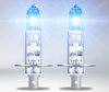Światło biała żarówek efekt Xenon H1 Osram Cool Blue Boost 5000K - 62150CBB-HCB