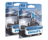 Pakiet 2 żarówek H3 Philips WhiteVision ULTRA + świateł postojowych - 12336WVUB1